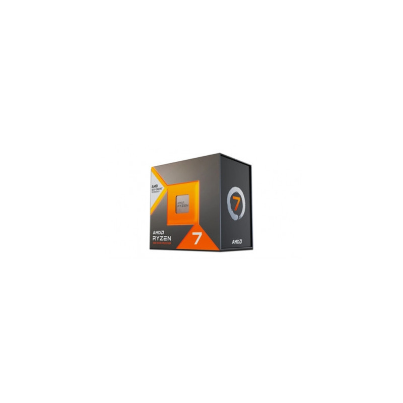 AMD Ryzen 7 7800X3D 4.2GHz AM5 Processor  8 cores  16 Threads  4.2GHz up to 5.0GHz Boost  104MB Cache  No Fan  Radeon Graphics