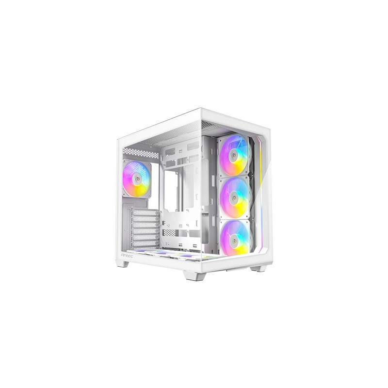 ANTEC Constellation C5 White ARGB Case  270' Full-View Tempered Glass  Dual Chamber  Support Back-Connect Motherboards  7 x ARGB