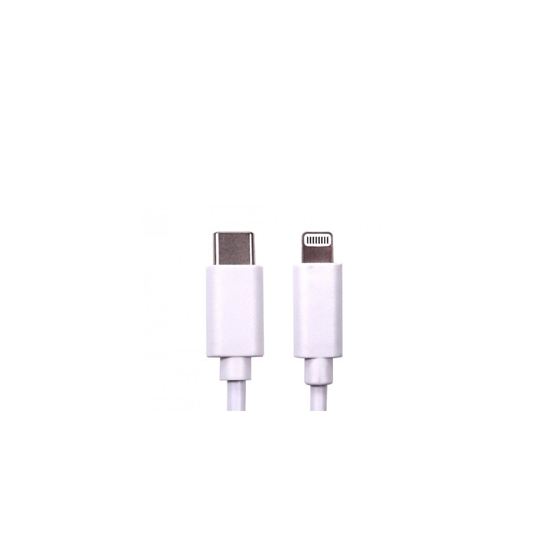TARGET NLMOB-C-LT-2M Data Cable  USB 2.0 Type-C (M) to Apple Lightning (M)  2m  White  MFI Certified  9V 2.2A Charging Power  Wh