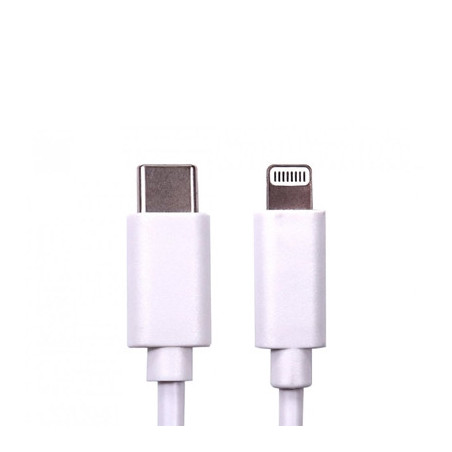 TARGET NLMOB-C-LT-2M Data Cable  USB 2.0 Type-C (M) to Apple Lightning (M)  2m  White  MFI Certified  9V 2.2A Charging Power  Wh