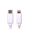 TARGET NLMOB-C-LT-2M Data Cable  USB 2.0 Type-C (M) to Apple Lightning (M)  2m  White  MFI Certified  9V 2.2A Charging Power  Wh
