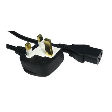 UK Mains to IEC Kettle 5m Black OEM Power Cable
