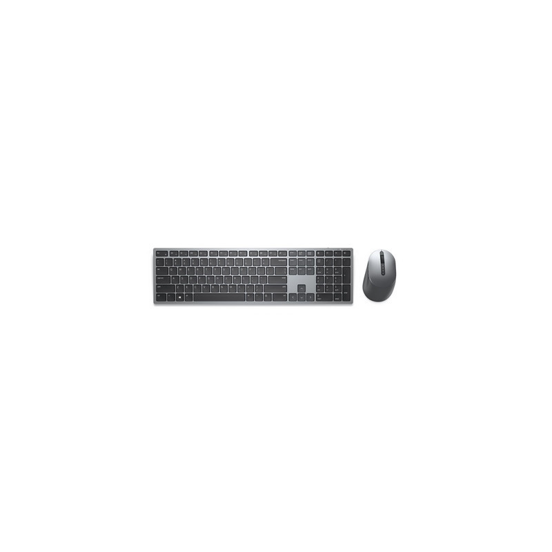 Dell KM7321W Premier Multi-Device Keyboard and Mouse Combo  2.4GHz / Bluetooth 5.0 Wireless  12 programmable keys for PC and Lap