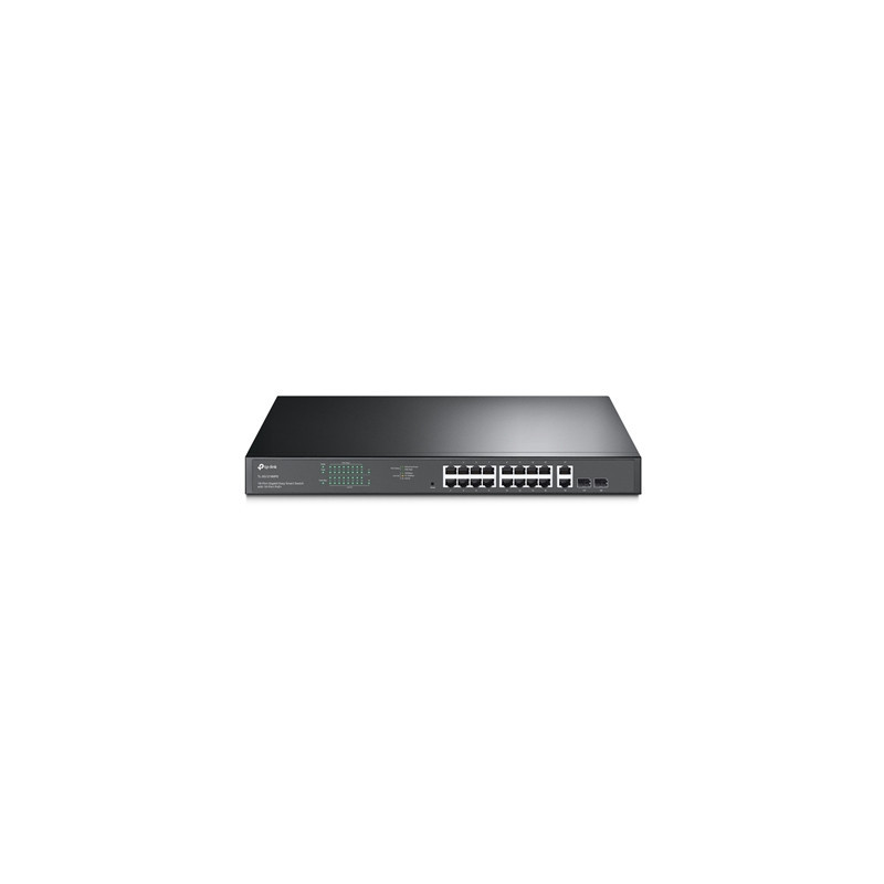 TP-Link TL-SG1218MPE 18-Port Metal Gigabit Easy Smart PoE Switch with 16-Port PoE+ (250W)