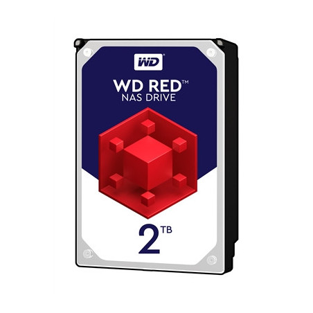 WD Red WD20EFAX NAS 2TB 3.5“ 5400RPM 256MB Cache Sata III Internal Hard Drive