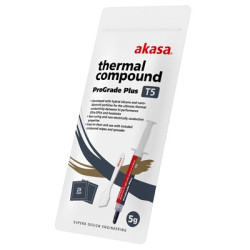 AKASA AK-T565-5G T5 Pro-Grade+ Thermal Compound Syringe  5g  Grey  Ultra-Performance with Hybrid Silicone & Nano-Diamond Particl