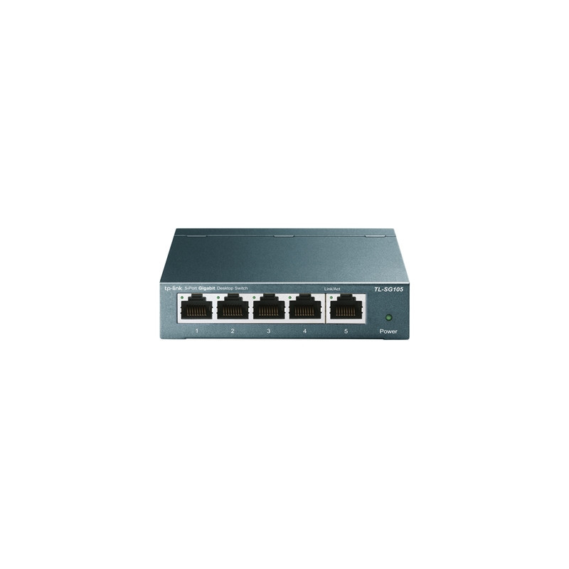 TP-Link TL-SG105 5-Port 10/100/1000Mbps Metal Gigabit Desktop Switch