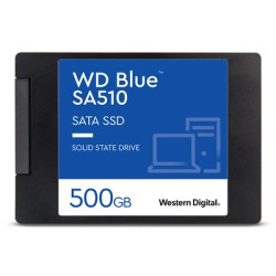 WD Blue WDS500G3B0A SA510 500GB 3D NAND 2.5“ SATA SSD