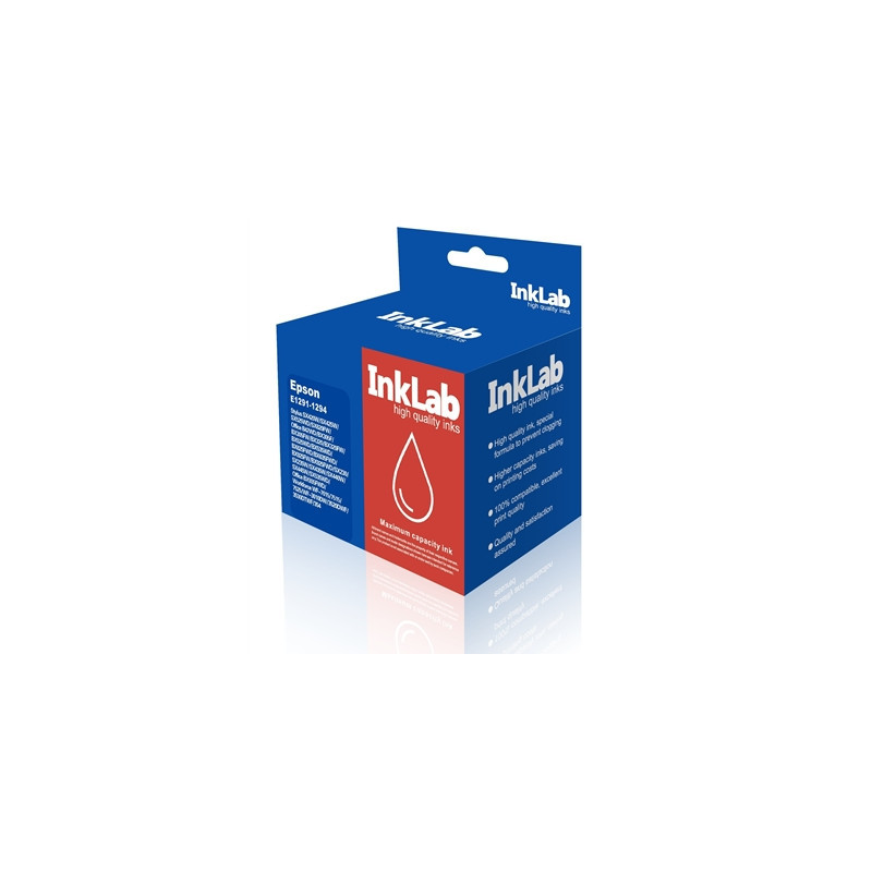 InkLab 1291-1294 Epson Compatible Multipack Replacement Ink