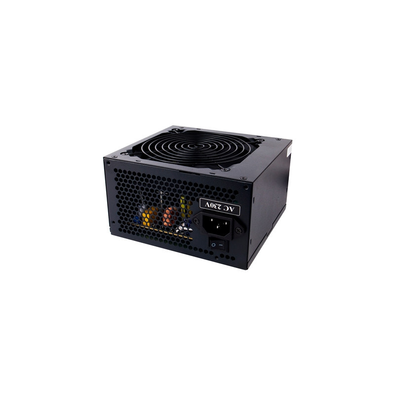 TARGET 500W Builder Series PSU with 12cm Cooling Fan - Black Edition  High-Efficiency | PFC Certified | CE Compliant | White Box