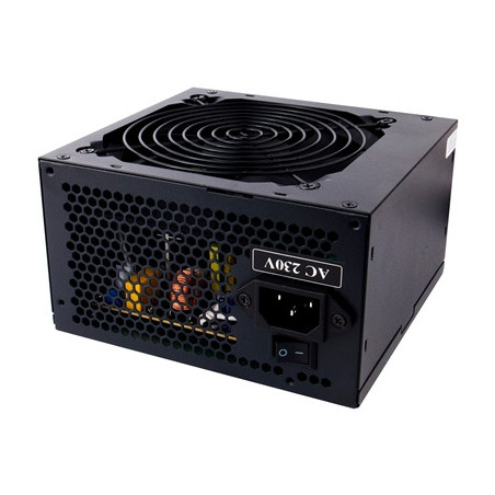 TARGET 500W Builder Series PSU with 12cm Cooling Fan - Black Edition  High-Efficiency | PFC Certified | CE Compliant | White Box