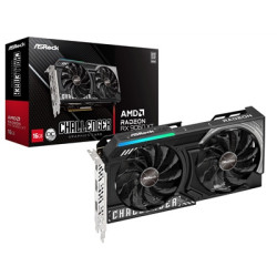 ASRock AMD Radeon RX 9060 XT Challenger OC 16GB GDDR6 Graphics Card  2048 Streams  3290MHz Boost Clock  Dual Fan  2x DisplayPort