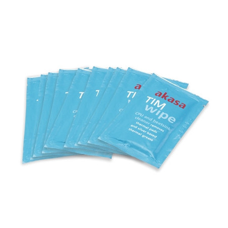 Akasa Pack of 10 Thermal Interface Material (TIM) Cleaning Wipes