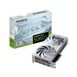 Gigabyte NVIDIA GeForce RTX 5060 Ti EAGLE OC ICE 8GB GDDR7 Graphics Card  4608 CUDA Cores  2617 MHz Core Clock  Dual Fan  3x Dis