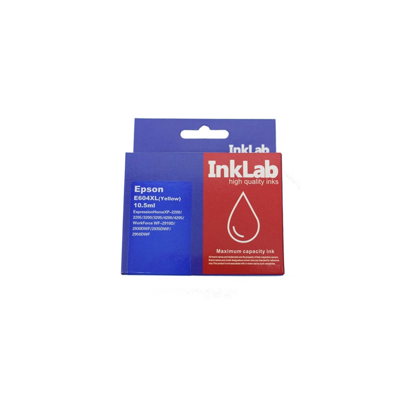 InkLab 604 Epson Compatible Yellow Replacement Ink