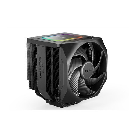 be quiet! Dark Rock Elite CPU Cooler  Universal Socket  2 x Silent Wings Fans  2000RPM  7 x Heat Pipes  280W TDP  ARGB & Speed S