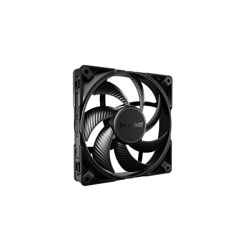 be quiet! Silent Wings Pro 4 PWM Black Fan  140mm  2400RPM  4-Pin PWM Fan Connector  Black Frame  Black Blades  Optimized Fan Bl