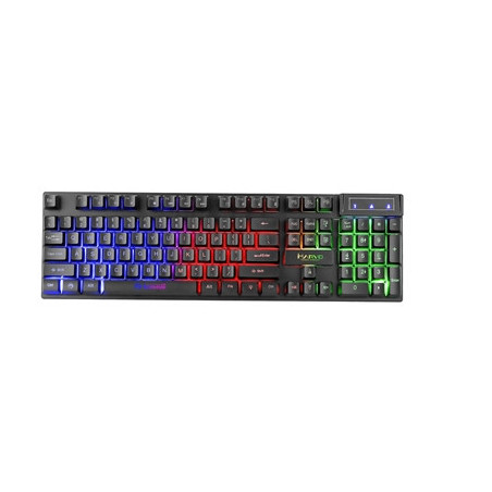 Marvo Scorpion K605 3 Colour LED Backlit USB 2.0 Frameless UK Layout Gaming Keyboard