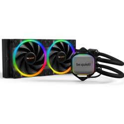 be quiet! Pure Loop 2 FX AiO Liquid CPU Cooler  Universal Socket  240mm Radiator  2 x Light Wings 120mm PWM High Speed 2500RPM A
