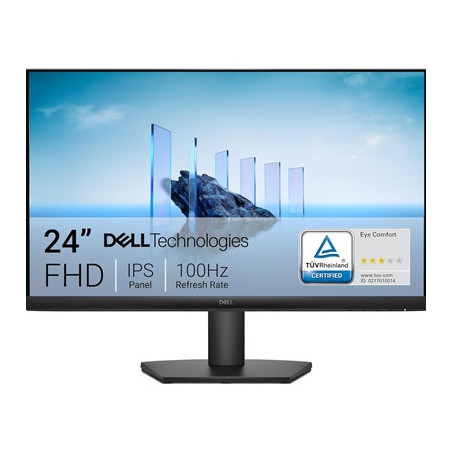 Dell SE2425HM 24 Inch Monitor  Full HD (1920x1080)  100Hz  IPS  5ms  VESA (100x100mm)  HDMI  VGA  3 Year Warranty