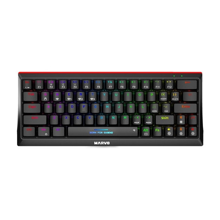 Marvo Scorpion KG962W-UK Tri-Mode Wireless and Wired 60% TKL Mechanical Gaming Keyboard
