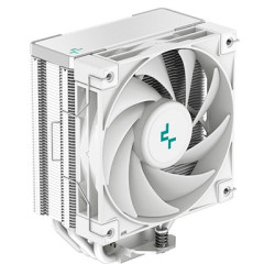 DeepCool AK400 WH Fan CPU Cooler  Universal Socket  High Performance 120mm Silent Hydro Bearing PWM White Fan  1850RPM  4 Heat P