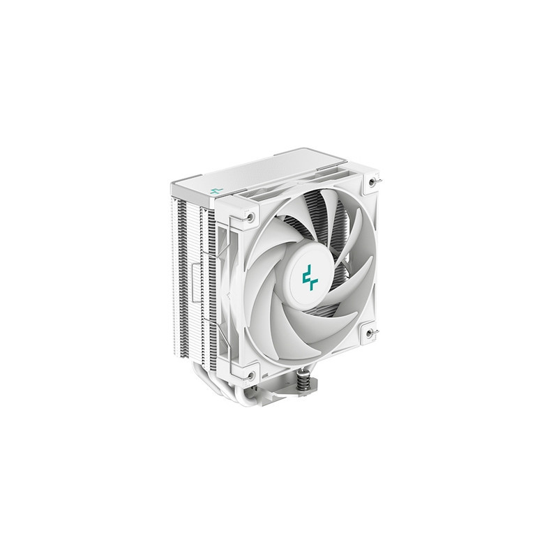 DeepCool AK400 WH Fan CPU Cooler  Universal Socket  High Performance 120mm Silent Hydro Bearing PWM White Fan  1850RPM  4 Heat P