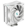 DeepCool AK400 WH Fan CPU Cooler  Universal Socket  High Performance 120mm Silent Hydro Bearing PWM White Fan  1850RPM  4 Heat P