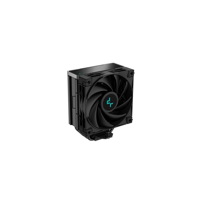 DeepCool AK400 Zero Dark Fan CPU Cooler  Universal Socket  High Performance 120mm Silent Hydro Bearing PWM Black Fan  1850RPM  4