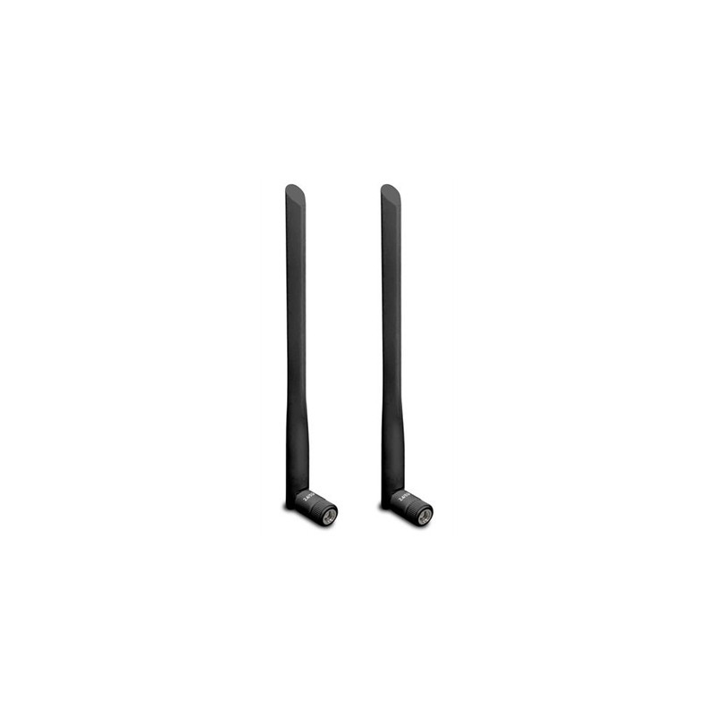 DrayTek ANT-1205B 5dB High-Gain WiFi Dual-Band Black Antennas (One Pair)