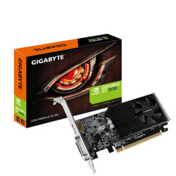 Gigabyte NVIDIA GeForce GT 1030 2GB DDR4 Low Profile Graphics Card  384 CUDA Cores  1379 MHz Core Clock  Single Fan  1x DVI-D / 