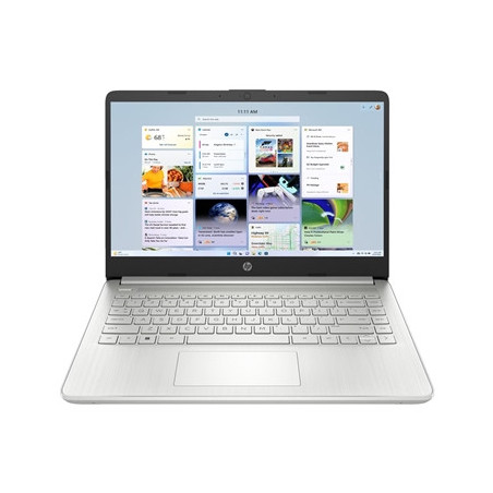 HP 14s-dq5013na Laptop  14 Inch Full HD 1080p Screen  Intel Core i3-1215U 12th Gen  4GB RAM  128GB SSD  Windows 11 Home S