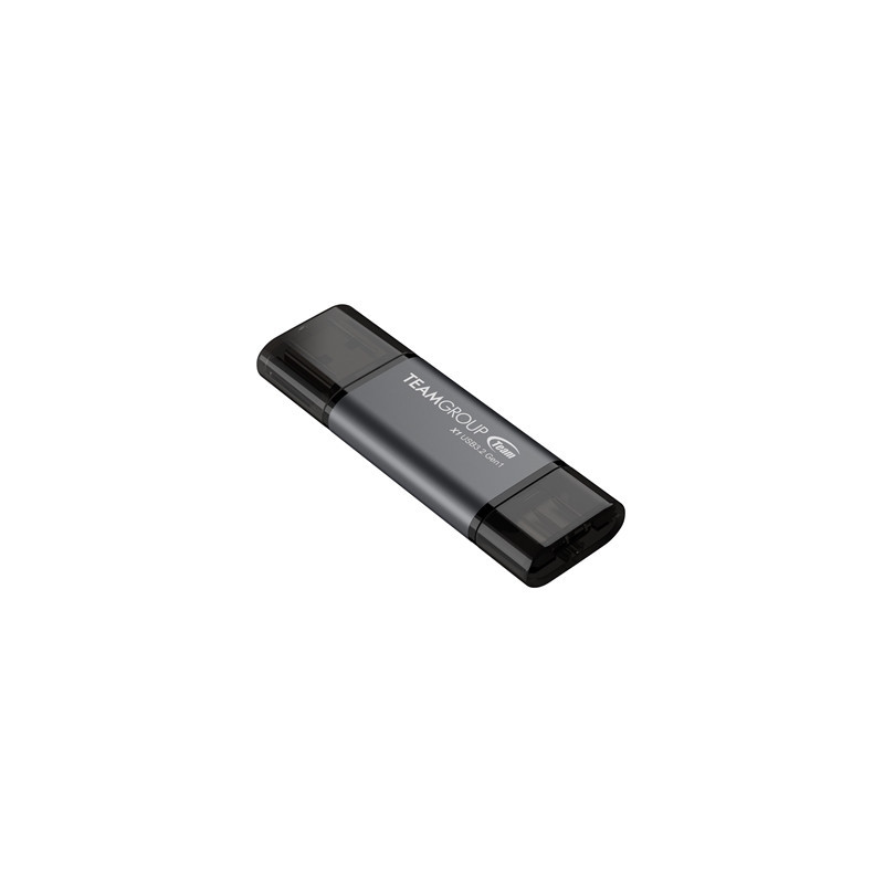 Team TX1364GC01 2 in 1 Dual OTG 64GB Flash Drive  X1 USB 3.2 Gen1  Type C & A  Plug and Play
