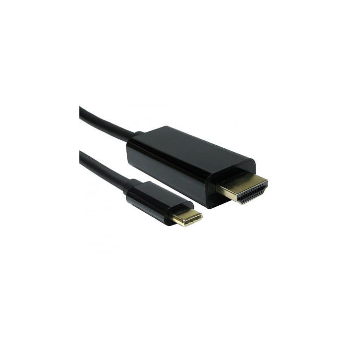 USB C TO HDMI 4K 60HZ 1 Meter Black Data Cable