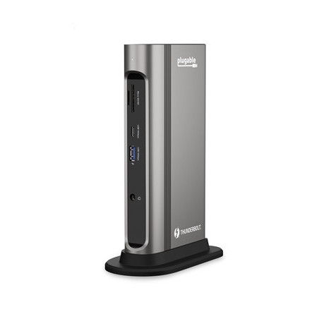 Plugable TBT3-UDZ ThunderBolt and USB-C Dual Monitor 96W USB-C PD Docking Station