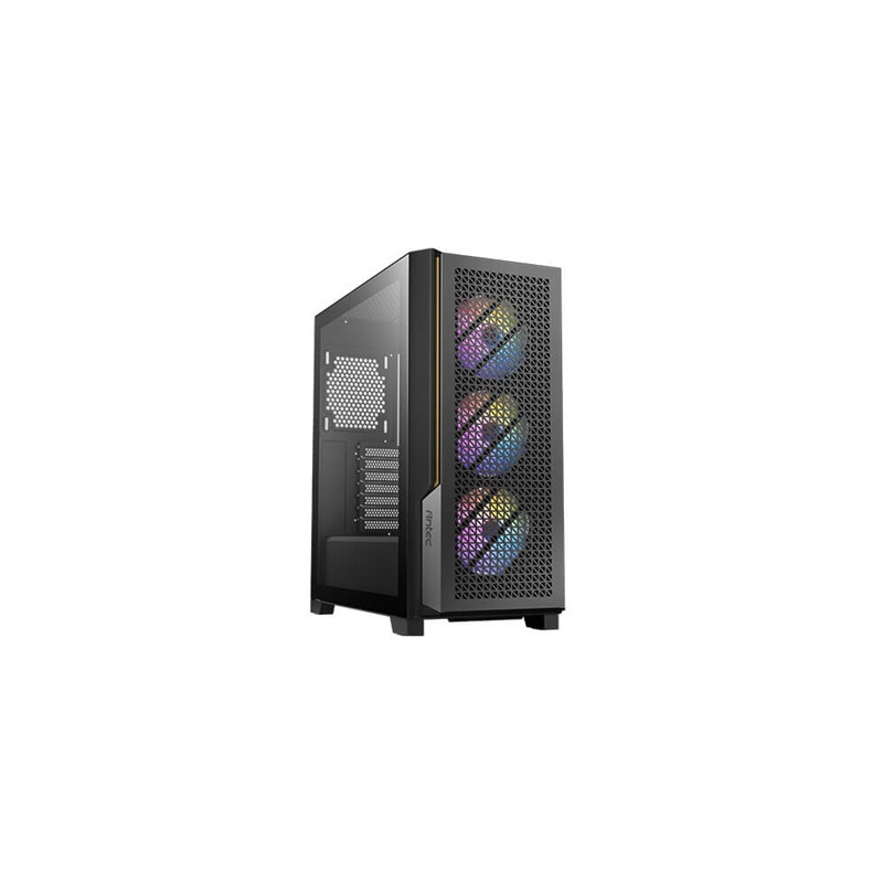 ANTEC P20C ARGB Case  Gaming  Black  Mid Tower  2x USB 3.0  1x USB Type-C 3.2 Gen2  Audio In/Out  4mm Tempered Glass Side Panel 