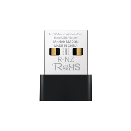 Mercusys MA20N AC650 Nano Wi-Fi USB Adapter