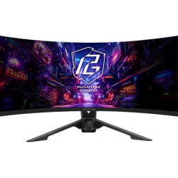 ASRock Phantom Gaming PG34QRT3A 34 Inch  WQHD 3440x1440  Curved Gaming Monitor  180Hz 1ms (MPRT) Response Time  2 x HDMI 2.0  2 