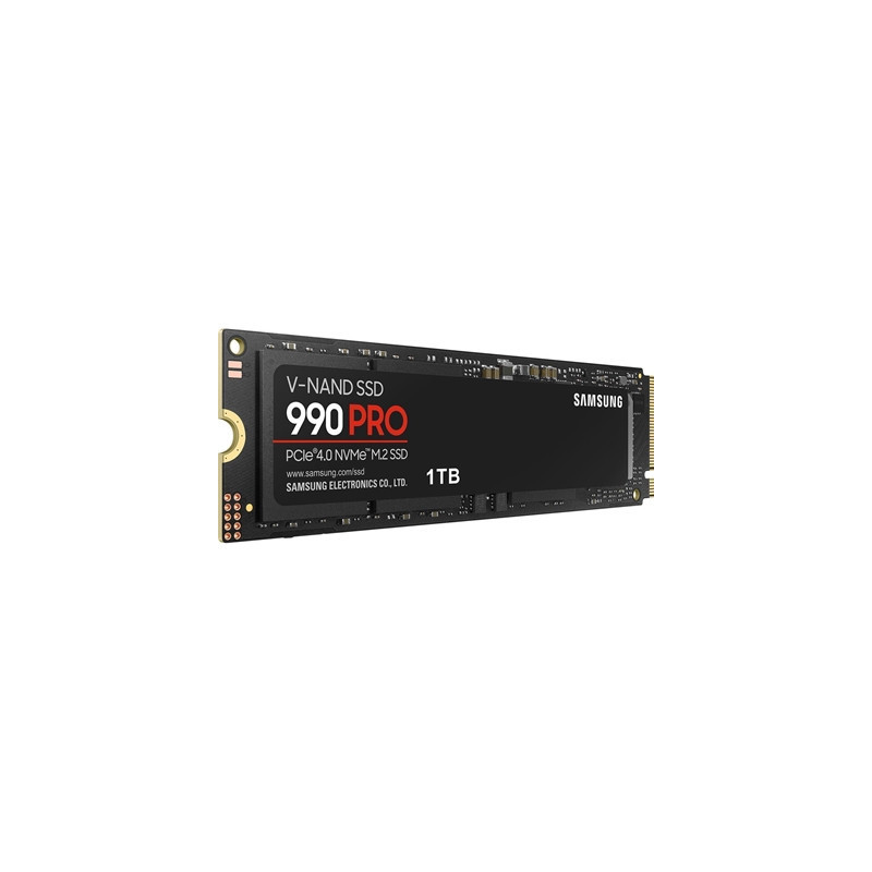 Samsung 990 PRO(MZ-V9P1T0BW) 1TB NVMe SSD  PCIe Gen4  M.2 Interface  2280  Read 7450 MB/s  Write 6900 MB/s  5 Year Warranty