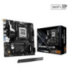 ASRock B850M-X WiFi AMD AM5 Socket Motherboard  Micro-ATX  2x DDR5 Slots  2x M.2 Sockets  1x USB-C Port  2.5GbE LAN  Wi-Fi 6E  1