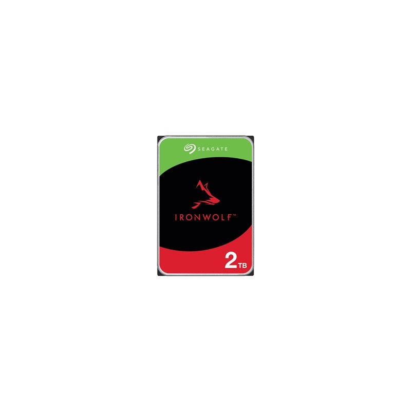 Seagate Ironwolf NAS ST2000VN003 2TB 3.5“ 5400RPM 256MB Cache SATA III Internal Hard Drive