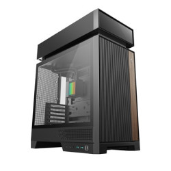 DeepCool CL6600 ARGB Modular Split-Chamber Mid-Tower ATX Case  Tempered Glass Panels   Pre-installed 360mm ARGB Liquid Cooler  2