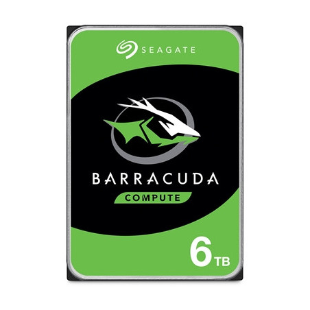 Seagate BarraCuda ST6000DM003 6TB 3.5“ 5400RPM 256MB Cache SATA III Internal Hard Drive