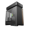 DeepCool CL6600 ARGB Modular Split-Chamber Mid-Tower ATX Case  Tempered Glass Panels   Pre-installed 360mm ARGB Liquid Cooler  2