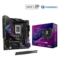 ASRock Z890M RIPTIDE WIFI PHANTOM GAMING Intel 1851 Socket Motherboard  Micro-ATX  4x DDR5 Slots  3x M.2 Sockets  3x USB-C Port 