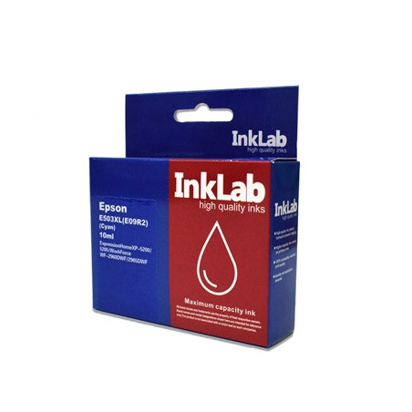 InkLab 503XL Epson Compatible Cyan Replacement Ink