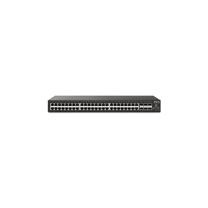 DrayTek VSG2542X-K 54-port Gigabit L2+ Managed switch with 48 RJ-45 LAN ports & 6 10GbE SFP+ ports  2 Year Warranty