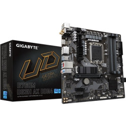 Gigabyte B760M DS3H AX DDR4 Ultra Durable Intel 1700 Socket Motherboard  Micro-ATX  4x DDR4 Slots  2x M.2 Sockets  1x USB-C Port