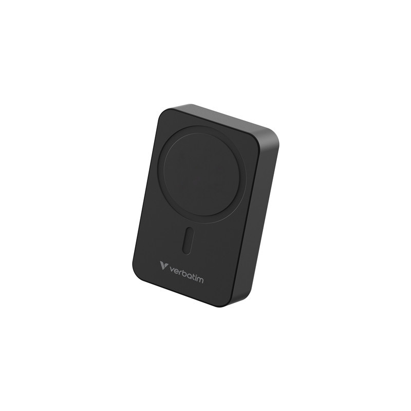 Verbatim Charge 'n' Go Power Bank Magnetic Wireless Charging 20000mAh Black