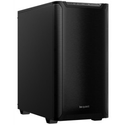 be quiet! Pure Base 501 Case  Black  Mid Tower  2 x USB Type-A  1 x USB Type-C  2 x Pure Wings 2 140mm Black PWM Fans Included  